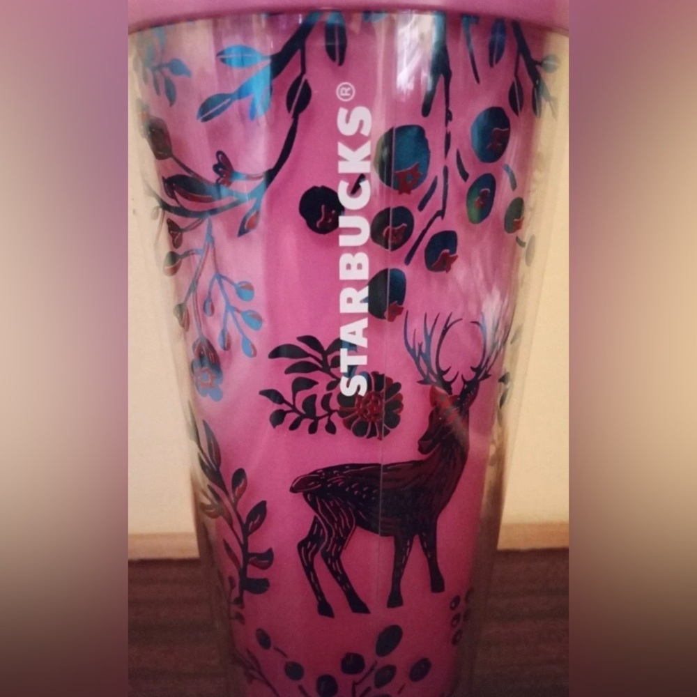 Starbucks 2022 Winter Woodland Color Changing Tumbler